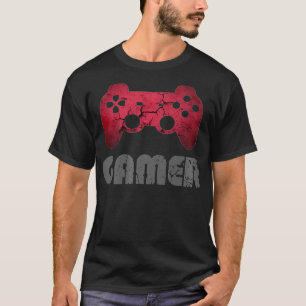 Gamer Vintage Retro Video Games Boys Teens Premium T-Shirt