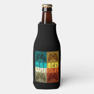 GAMER VINTAGE VIDEO GAME CONTROLLER BOTTLE COOLER