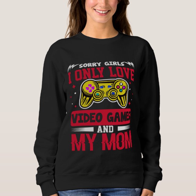 Gamer Vintage Video Games  16 Sweatshirt (Front)