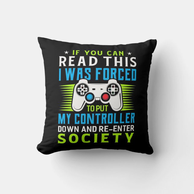 Gamer Was Forced To Put My Controller Cushion (Front)