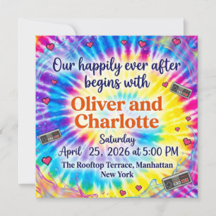 Gamer Wedding Invitation