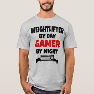 Gamer Weightlifter T-Shirt