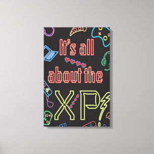 Gamer XP Canvas Print