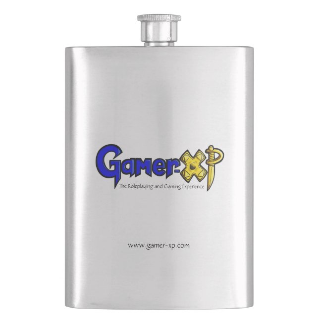 Gamer-XP Hip Flask (Front)
