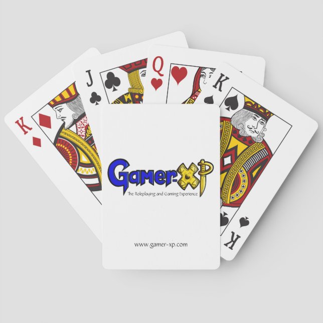 Gamer-XP Playing Cards (Back)