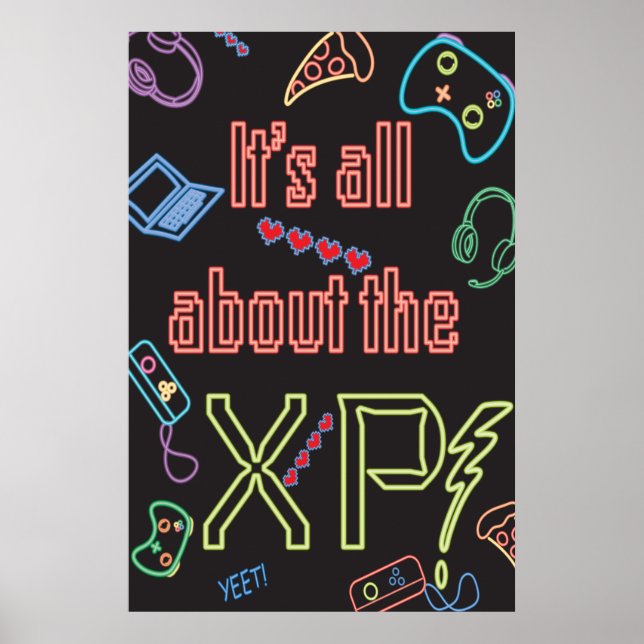 Gamer XP Poster (Front)