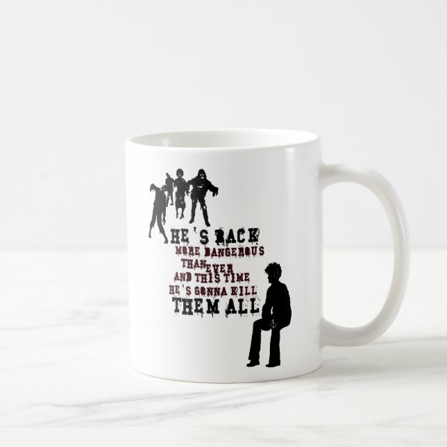 Gamer - Zombie killer Coffee Mug (Right)