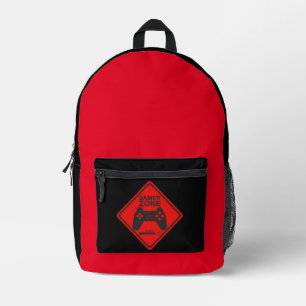 Gamer Zone Design BackPack Bag