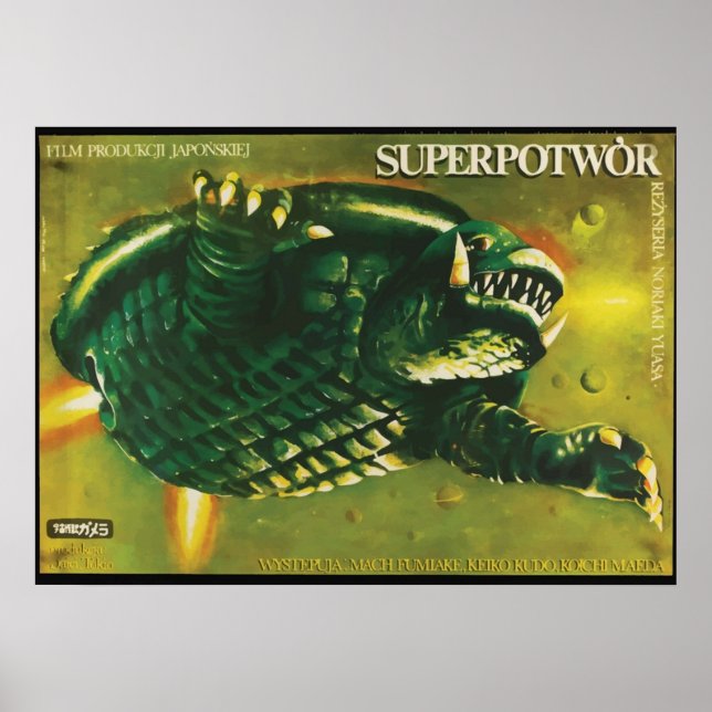 Gamera in Poland Poster (Front)