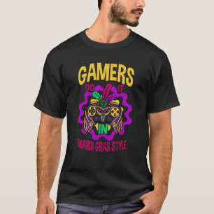 Gamers do it in mardi gras style gaming parade  4 T-Shirt