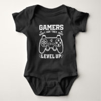 Gamers Don't Age They just Level Up Birthday Gamer