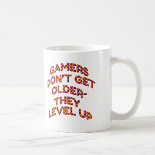 Gamers Don't Age They Level Up Cup Mug
