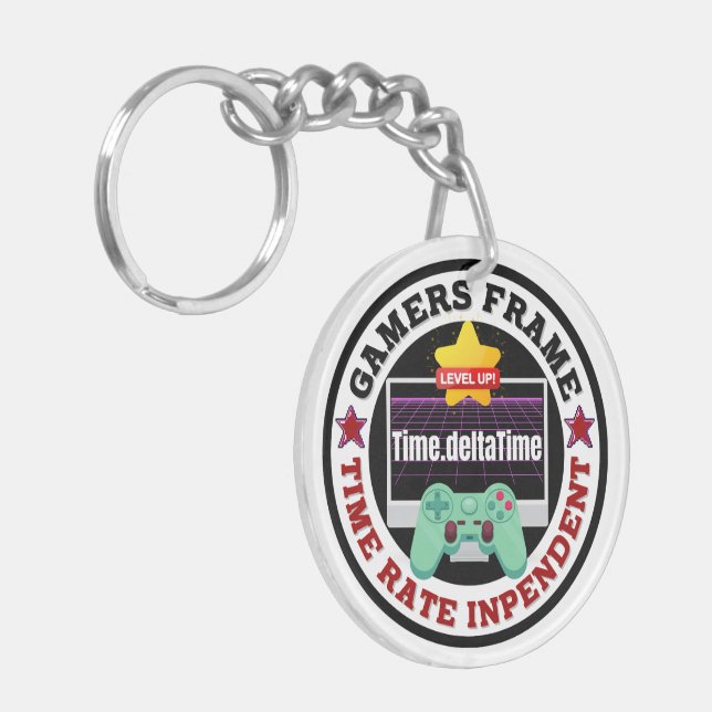 Gamers Frame - Time Rate Independent  Key Ring (Front Left)