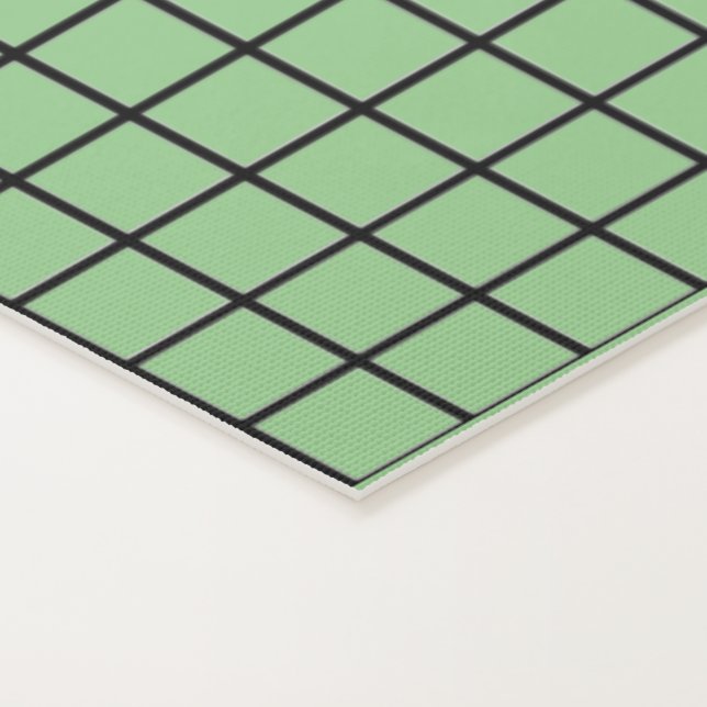Gamers Grid Two Sided 4 colour  Yoga Mat (Detail)