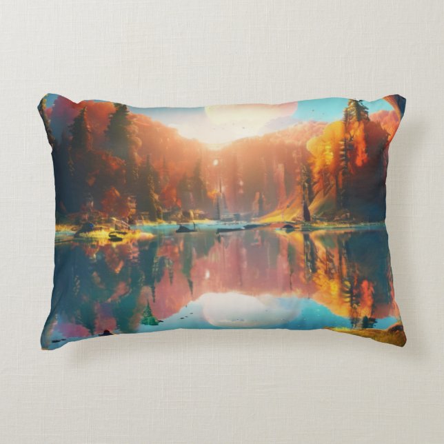 Gamers paradise  decorative cushion (Front)
