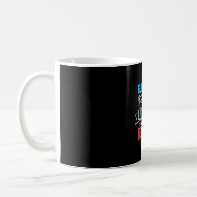 Gamers They Respawn Coffee Mug (Left)