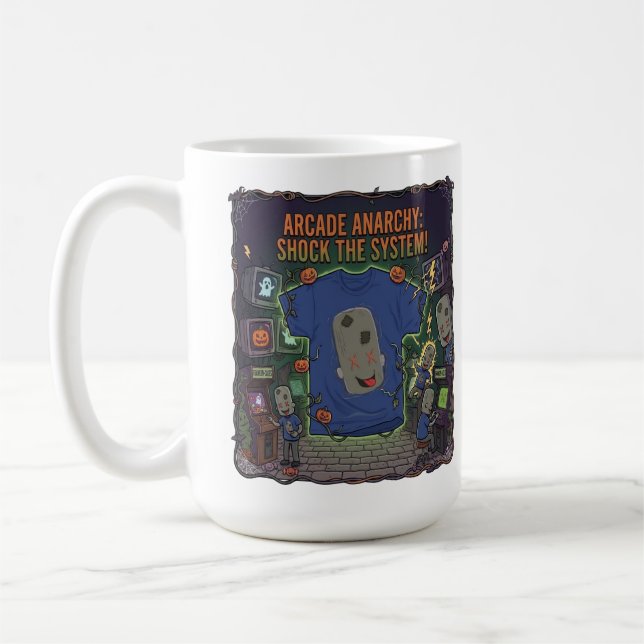 Games and Spooks Coffee Mug (Left)