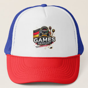Games Germany Kappe – Stylischer Gamer-Look!  Trucker Hat
