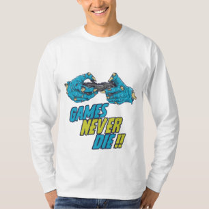 Games Never Die Zombies Halloween T-Shirt