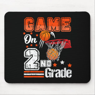 Games On 2nd Grade Basketball Back To School Secon Mouse Pad