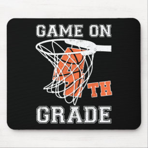Games On 4th Grade Basketball First Day Of School Mouse Pad