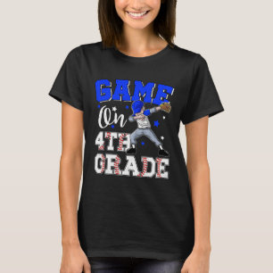 Games On 4th Grade Boy Dabbing First Day Of Schoo T-Shirt