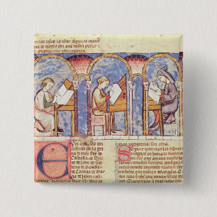 Games Table Makers, from the 'Book of Games 15 Cm Square Badge