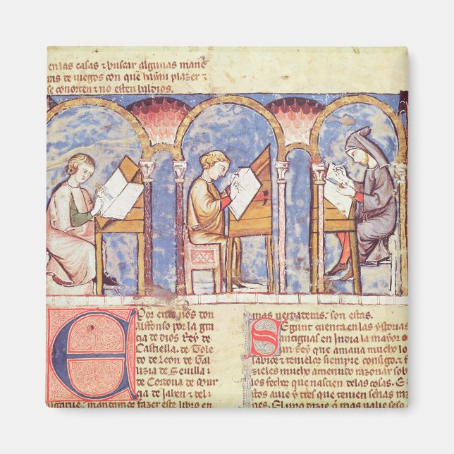 Games Table Makers, from the 'Book of Games Magnet (Front)