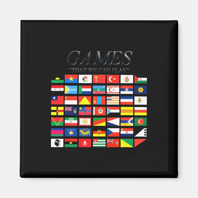 Games That We Can Play  Magnet (Front)