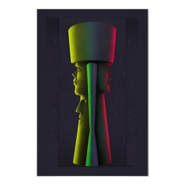 Gamesmanship Perspective - Ken Gauge Art Poster (Front)