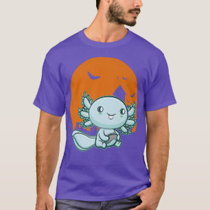 Gamesolotl Aolotl Playing Video Games Pastel Goth  T-Shirt