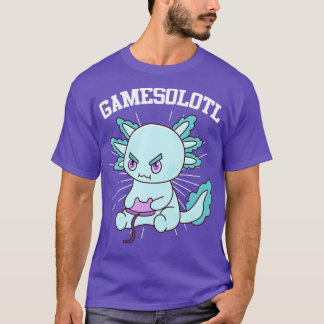 Gamesolotl Axolotl   - 1  T-Shirt