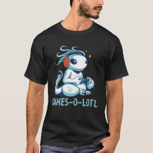Gamesolotl Axolotl  Gamer T-Shirt