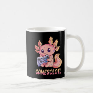 Gamesolotl Axolotl Video Gamer Kawaii Pastel Goth  Coffee Mug
