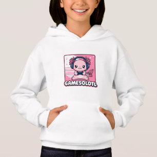 Gamesolotl – Cute Axolotl Gamer with Headset 