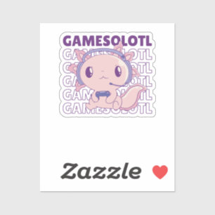 Gamesolotl Funny Axolotl Word Game For Gamers