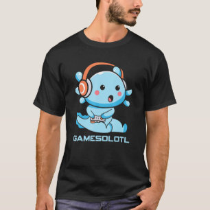 Gamesolotl Video Gamer   Axolotl Gaming T-Shirt