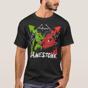 Gamestonk YOLO Wall Street Short Squeeze Stock T-Shirt