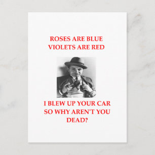 gamgster love 5 postcard