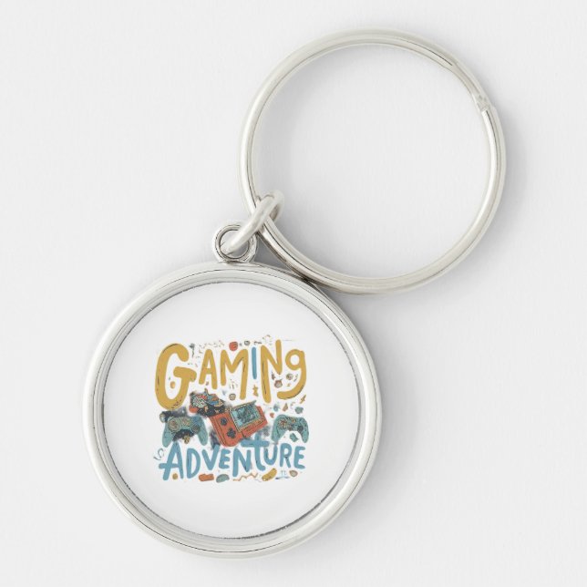 Gaming Adventure Key Ring (Front)