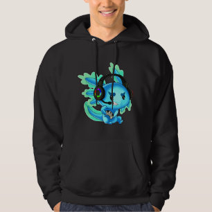 Gaming Axolotl Ambystoma Mexicanum Mexican Walking Hoodie