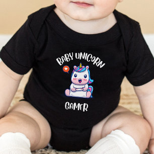 Gaming Baby - Baby unicorn gamer Bodysuit
