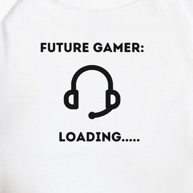 Gaming Baby - Future Gamer Loading.... Bodysuit (Creator Uploaded)