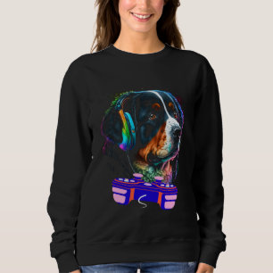 Gaming Bernese Mountain Dog Player Video Gamer  Me Sweatshirt