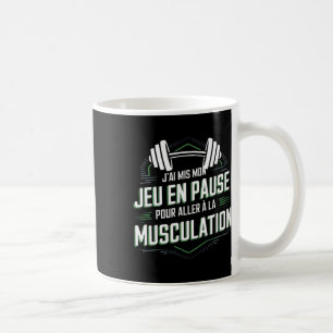 Gaming Bodybuilding Video Games Geek Gamer Gift Fo Coffee Mug