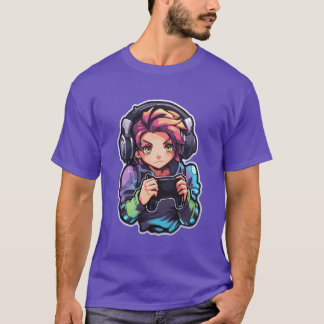 Gaming Boy Anime vintage T-Shirt