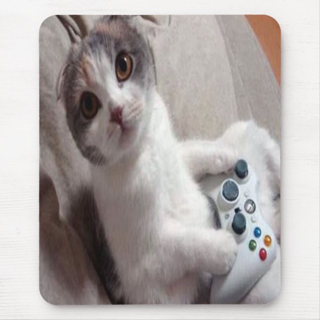 Gaming Cat mousepad (Front)