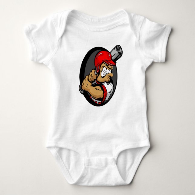 Gaming Character Baby Bodysuit (Front)