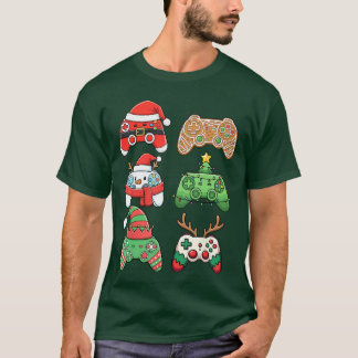 Gaming Controller Christmas Gamer Video Games Love T-Shirt