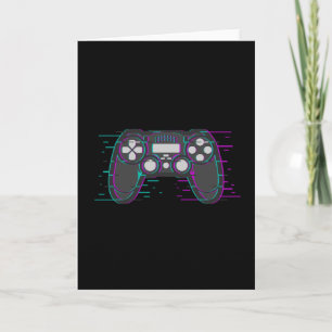 Gaming Controller Game Gamer Video Game Gift Idea Card